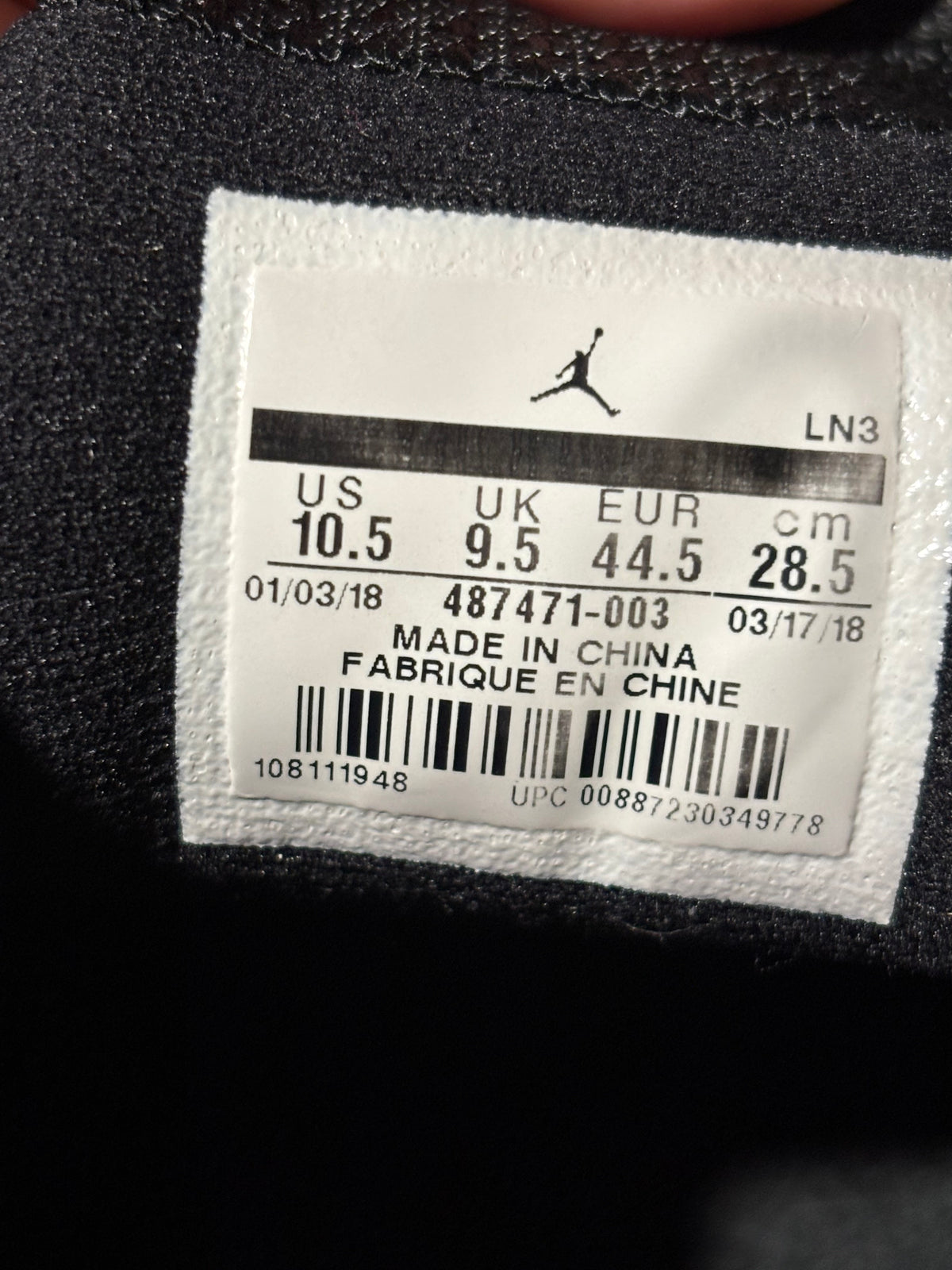 Jordan 14 Retro Last Shot 2018. M 10 1/2