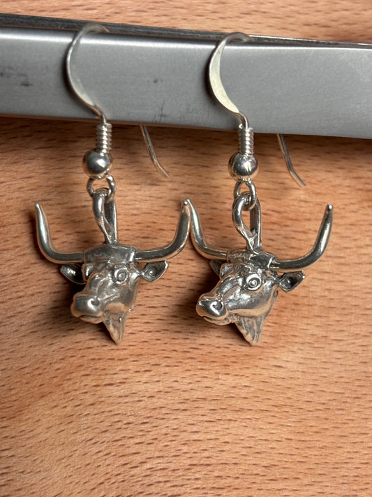 Longhorn Earrings