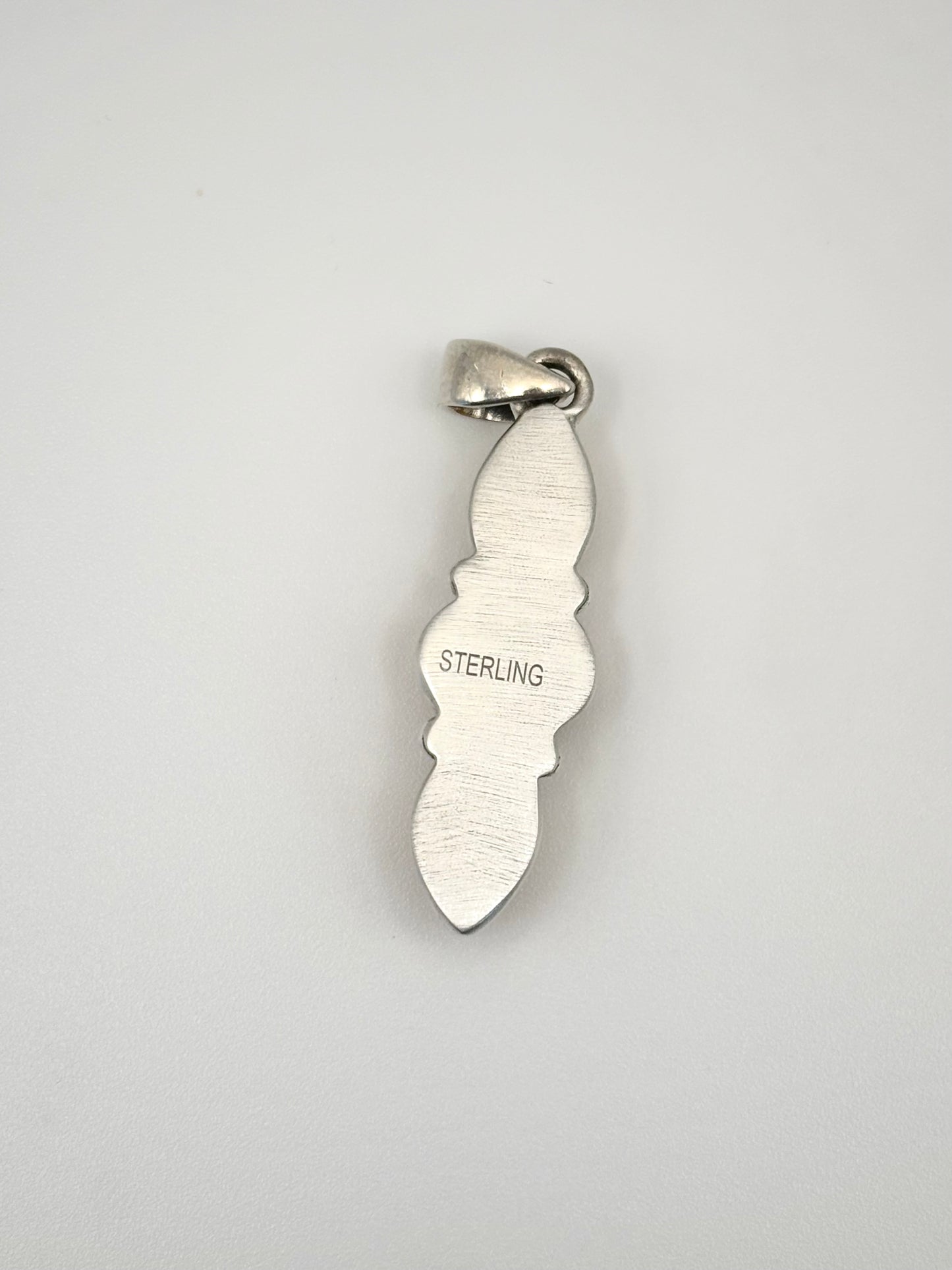 Sterling Silver Bumble Bee Jasper Pendant