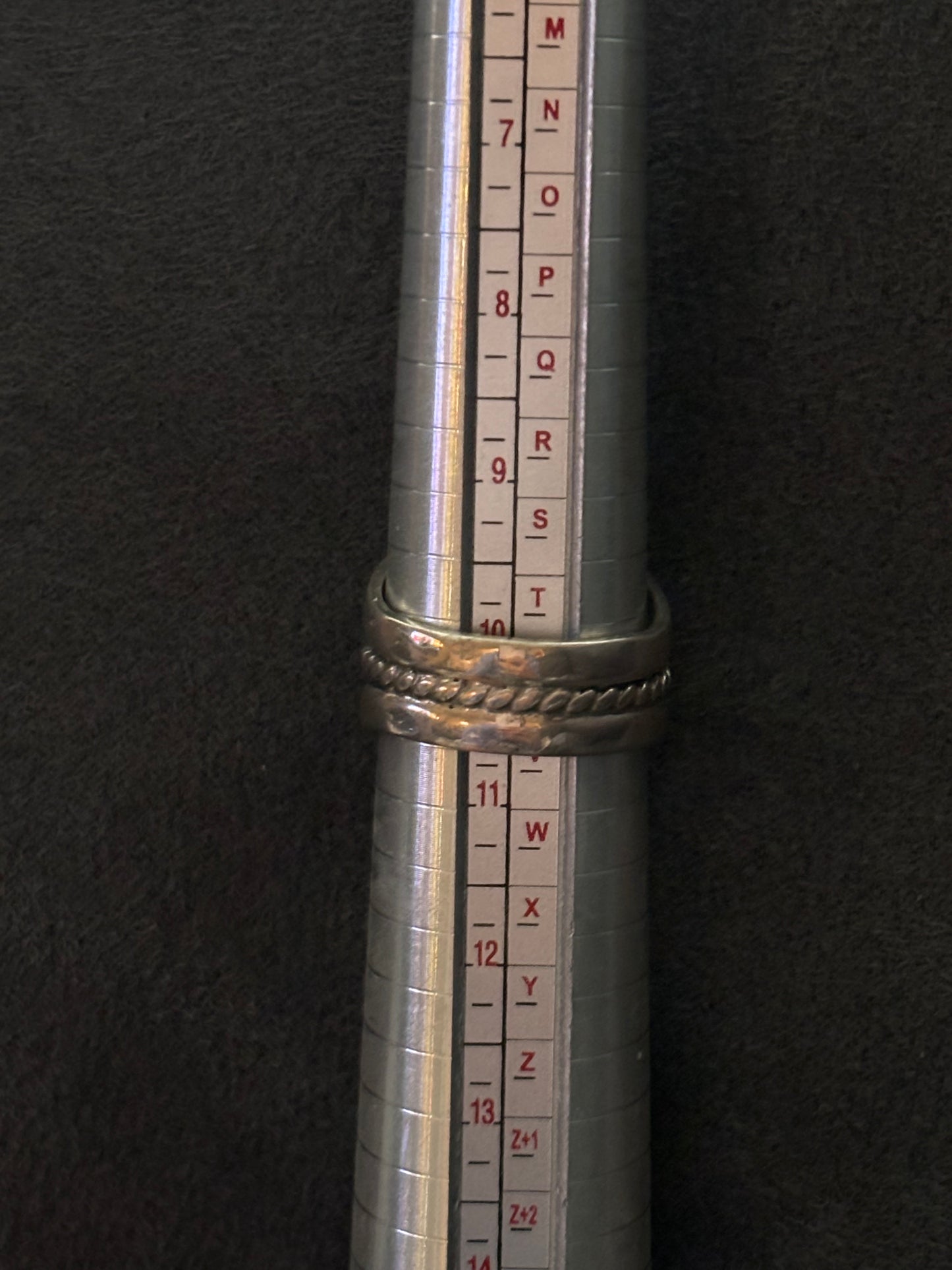 Vintage Navajo Sterling Silver Turquoise Ring. Size 10½