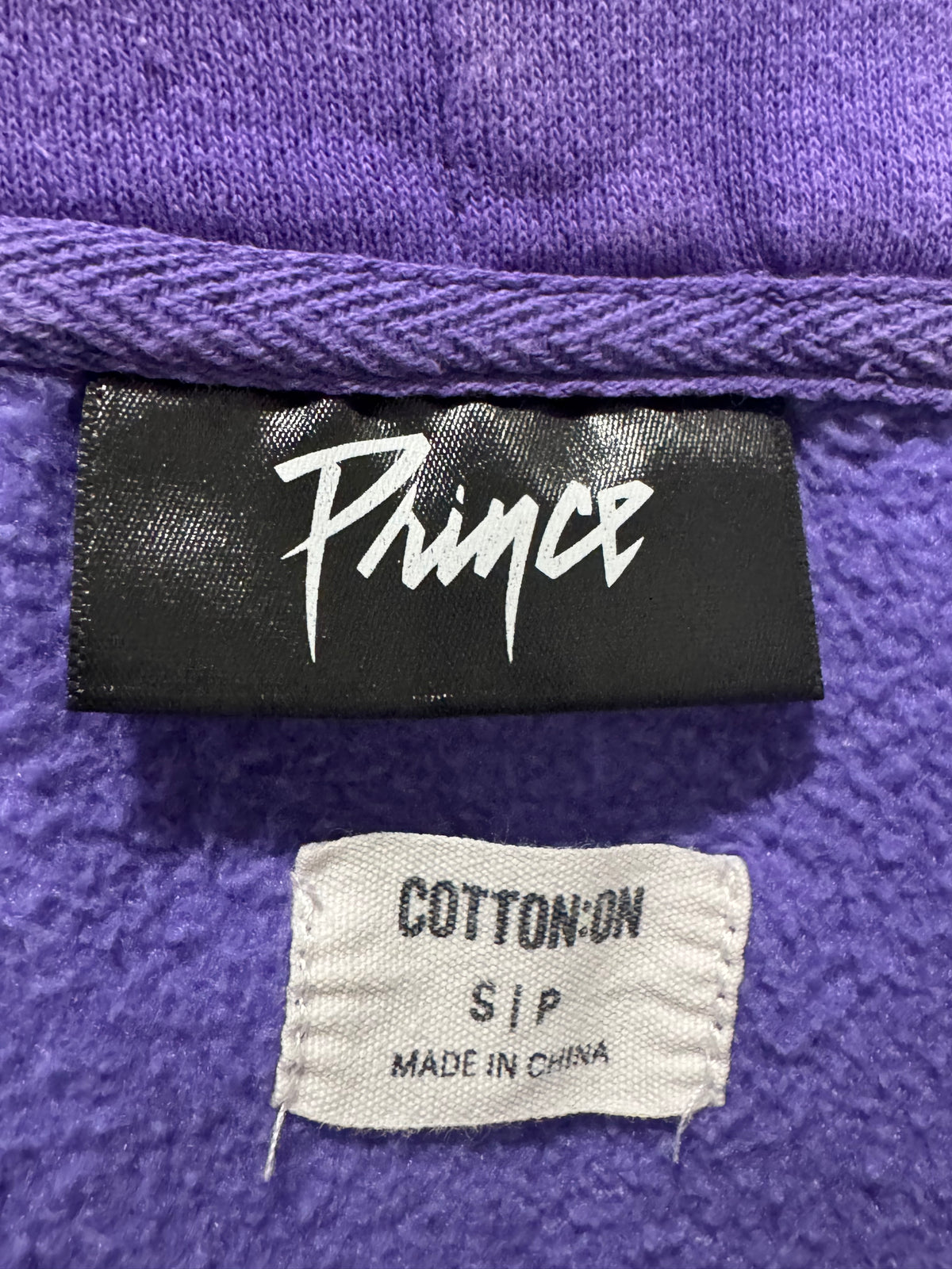 Prince x Cotton On Purple Pullover Hoodie