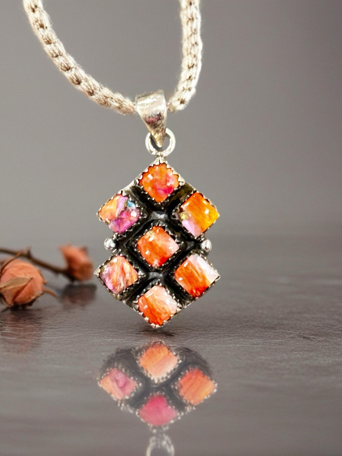 Spiney Oyster Pendant