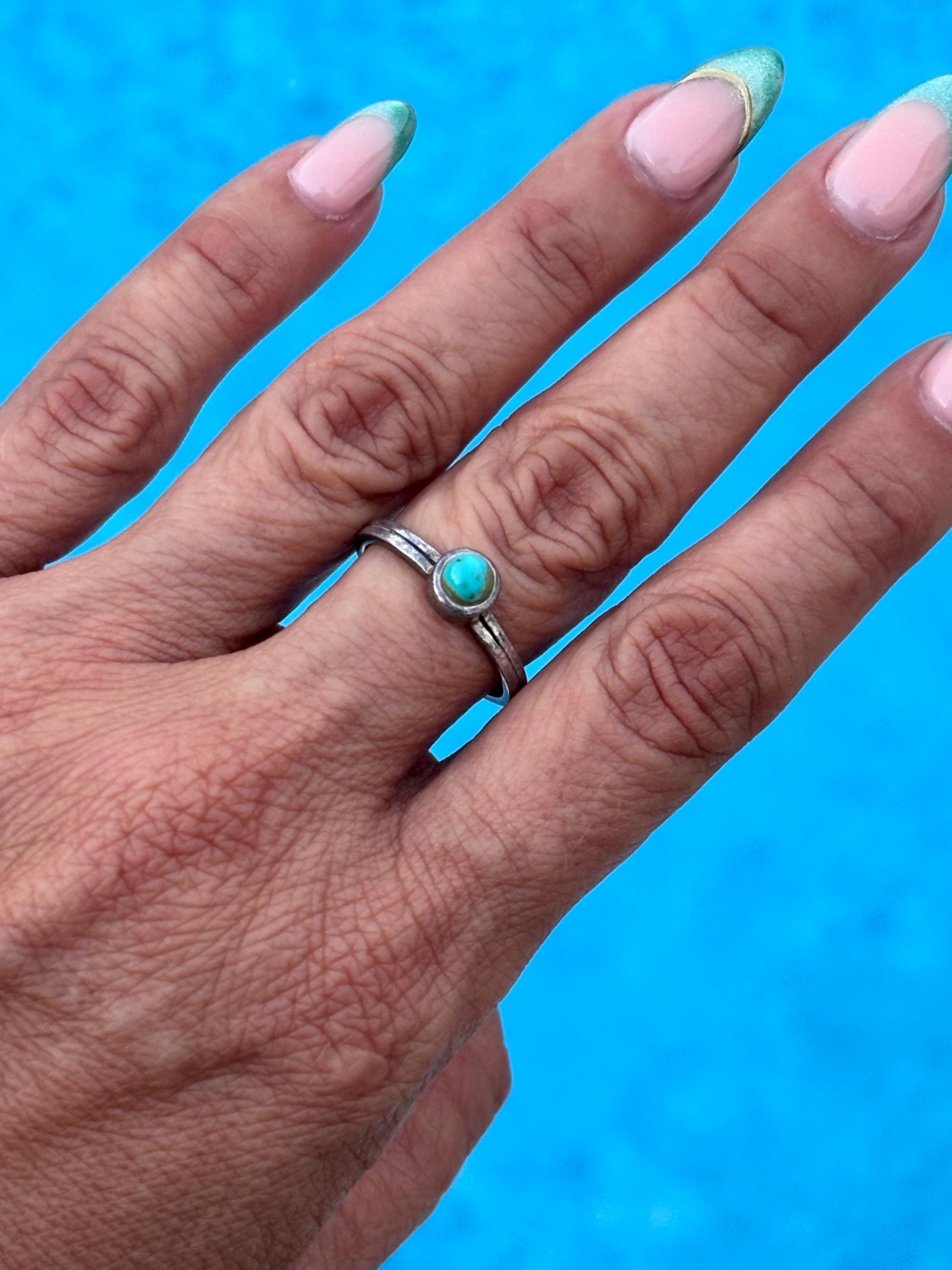 Vintage Barse Turquoise Ring – Size 8