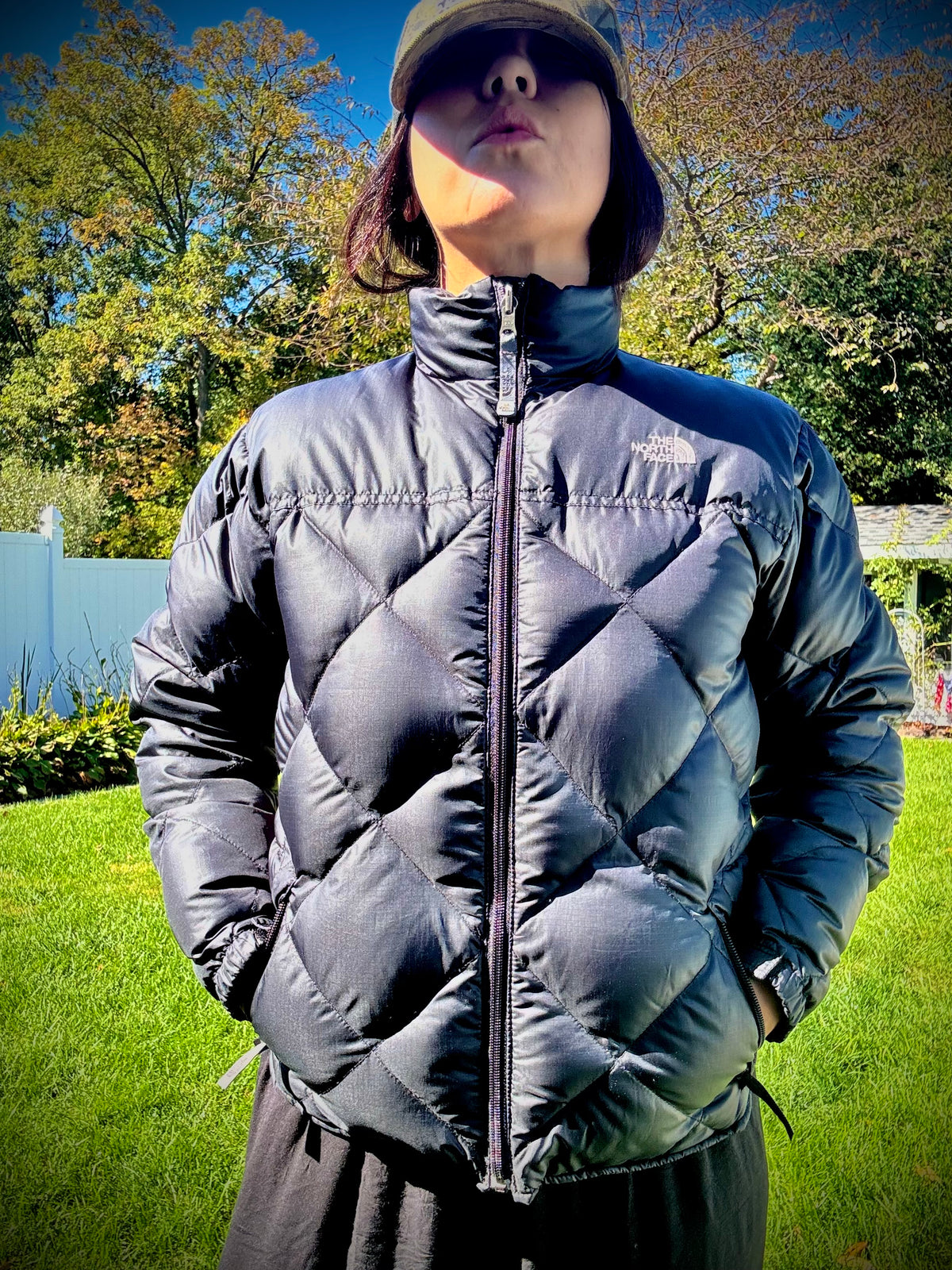 2006 North Face Quilted Puffer. Kids L