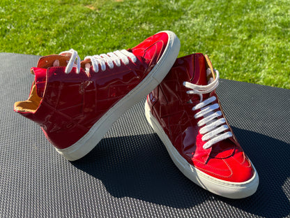 Maison Martin Margiela Leather High Top Sneakers Size 38
