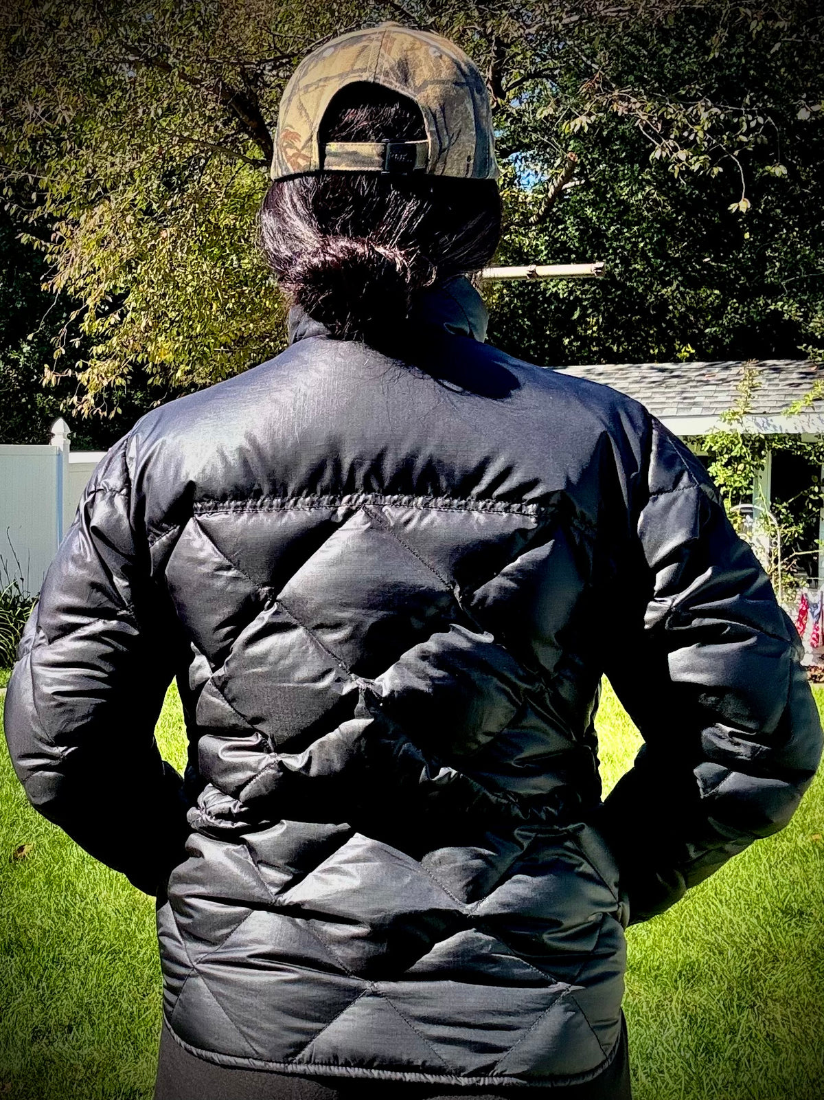 2006 North Face Quilted Puffer. Kids L