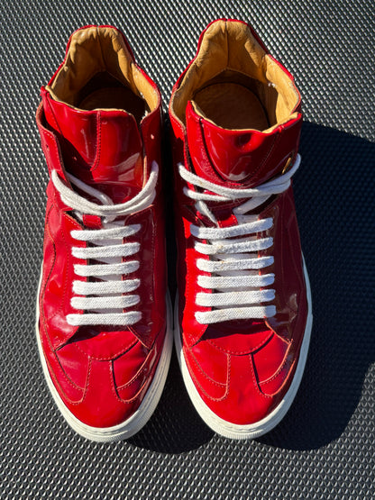 Maison Martin Margiela Leather High Top Sneakers Size 38