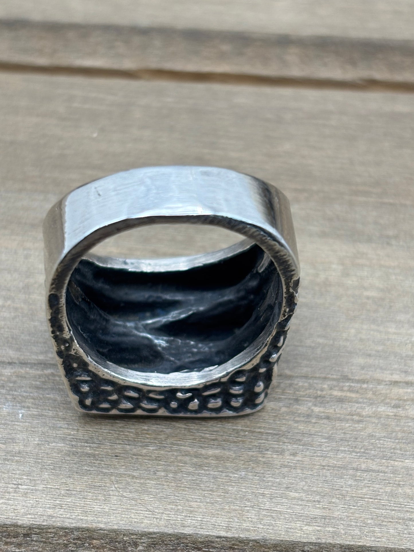 Vintage Sterling Silver Claw Ring. Size 8 3/4