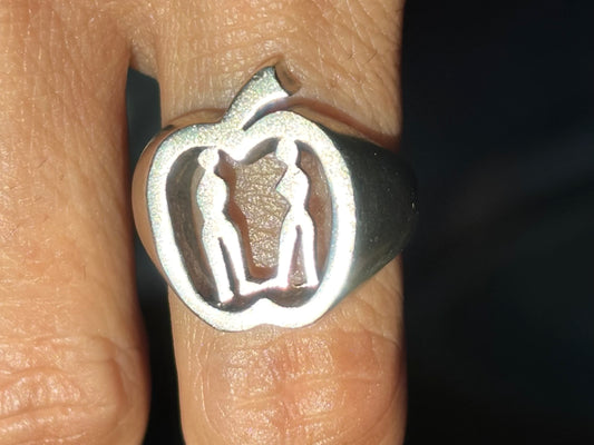 Adam & Eve Forbidden Fruit Ring. Size 7 1/4