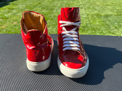 Maison Martin Margiela Leather High Top Sneakers Size 38