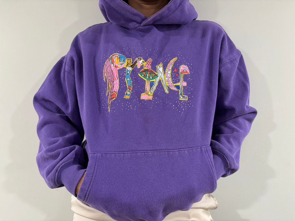Prince x Cotton On Purple Pullover Hoodie