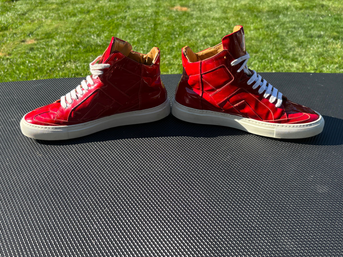 Maison Martin Margiela Leather High Top Sneakers Size 38