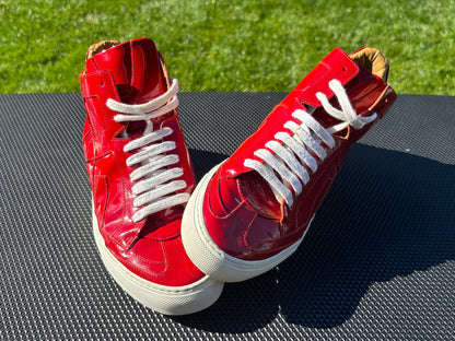 Maison Martin Margiela Leather High Top Sneakers Size 38