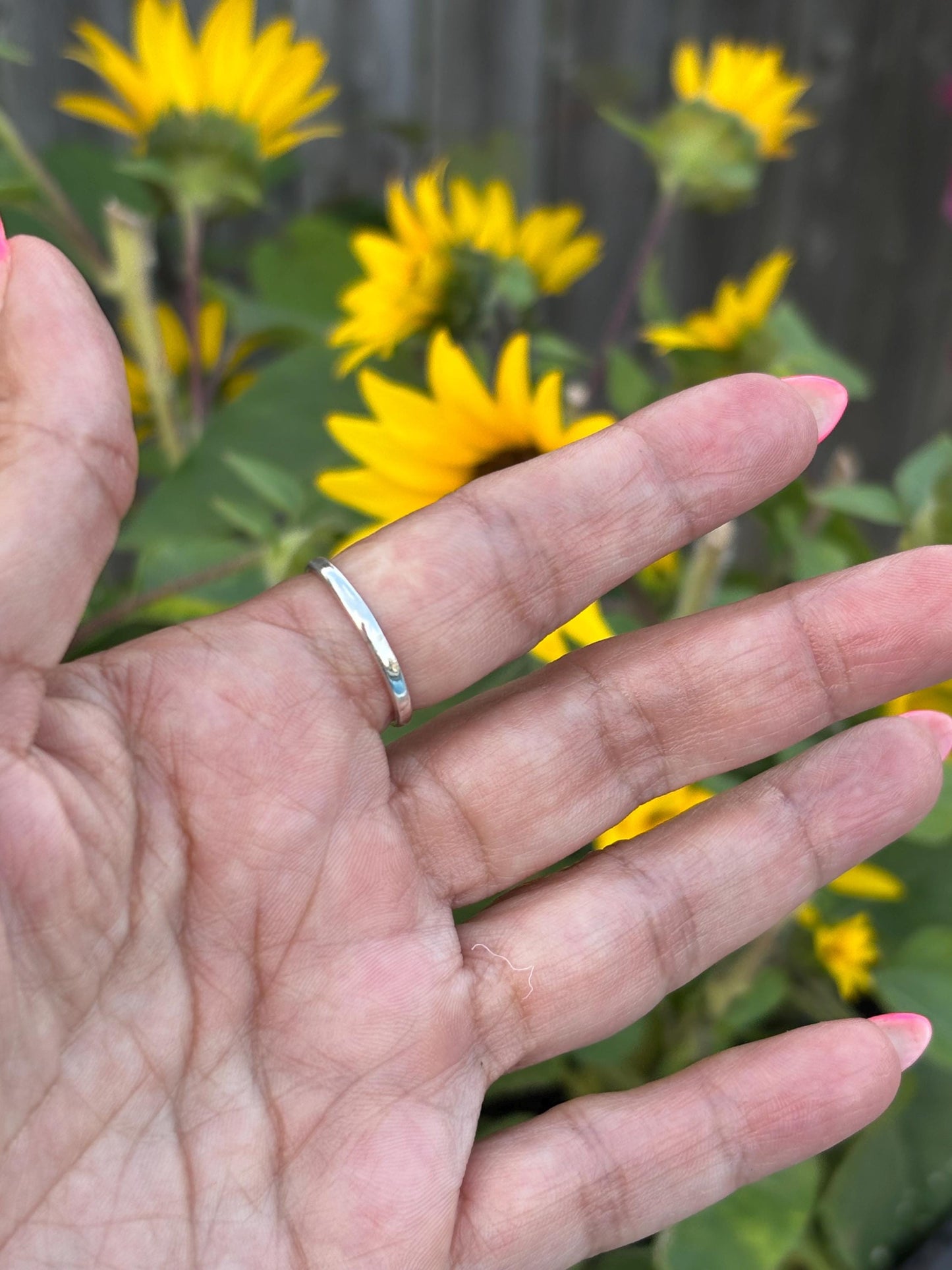Sterling Silver Citrine Ring  – Size 7 – November Birthstone Jewelry