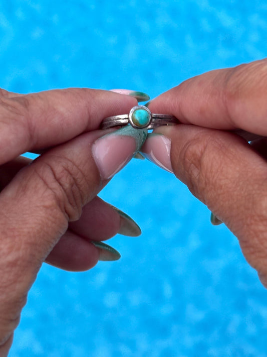 Vintage Barse Turquoise Ring - Size 8