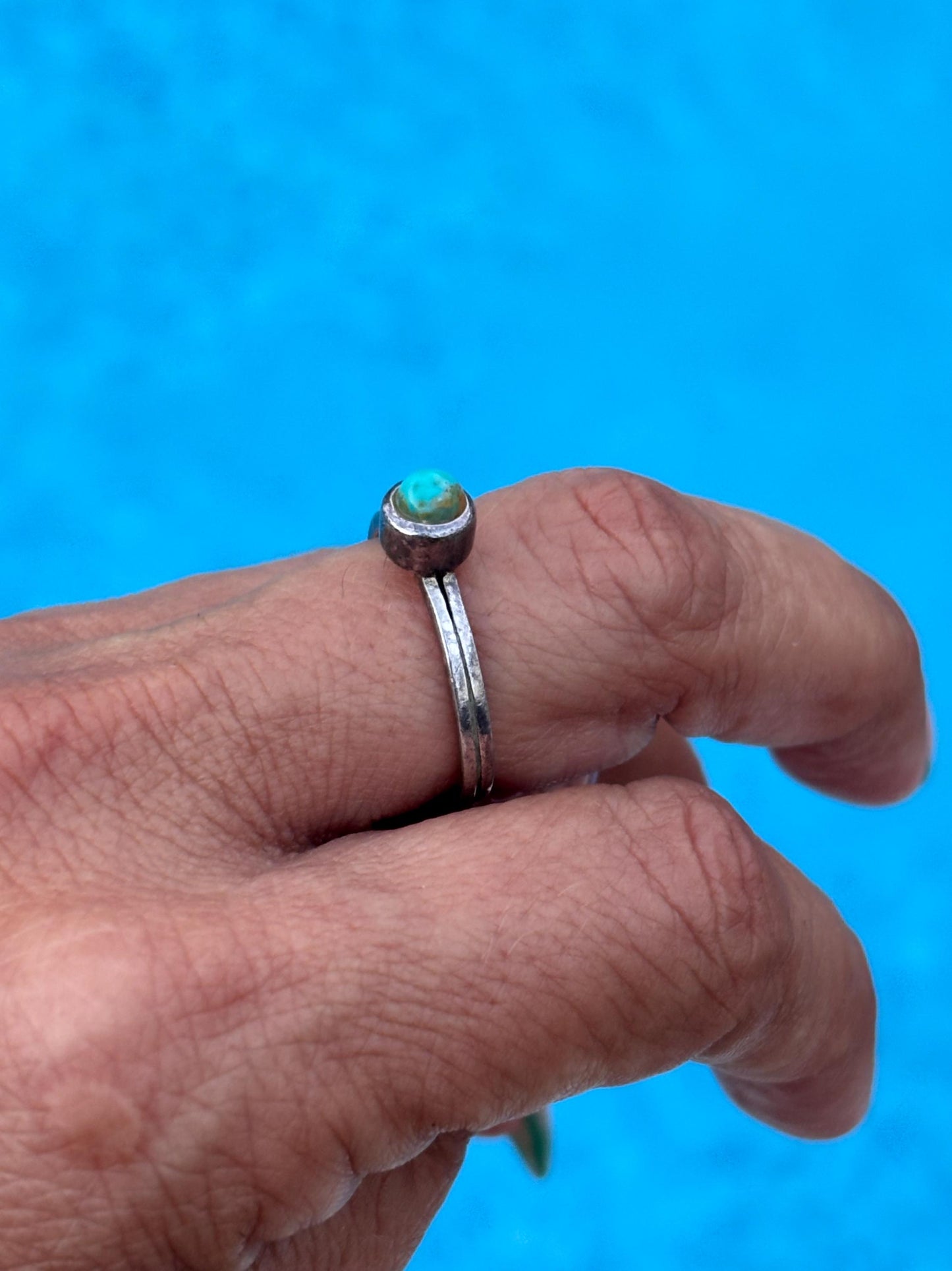 Vintage Barse Turquoise Ring - Size 8