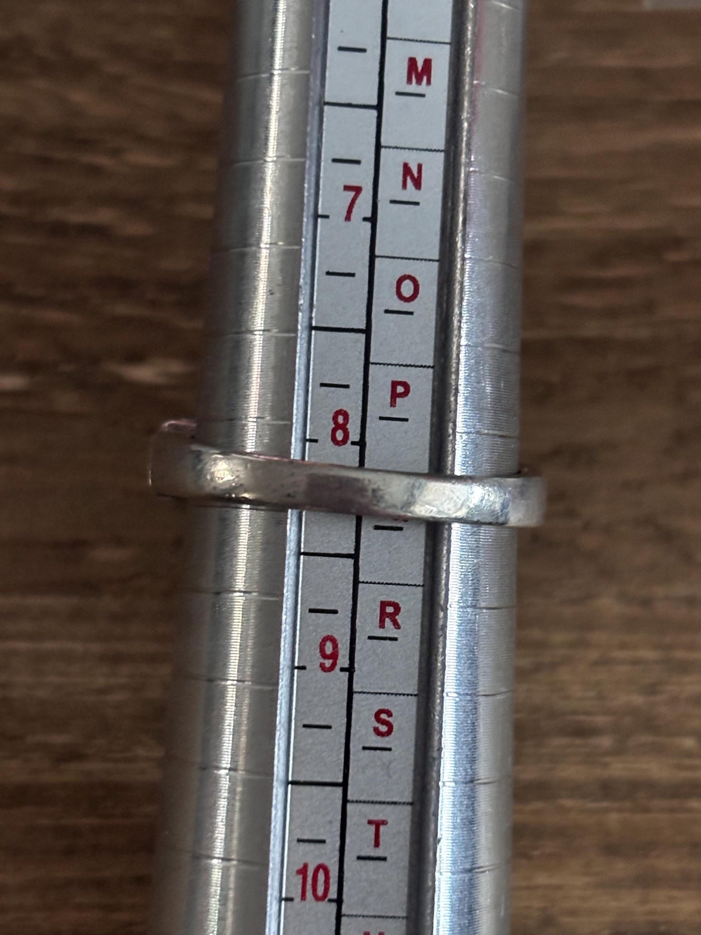 Vintage Sterling Silver Collectible Denver Broncos Band Ring – NFL  – Size 8.25