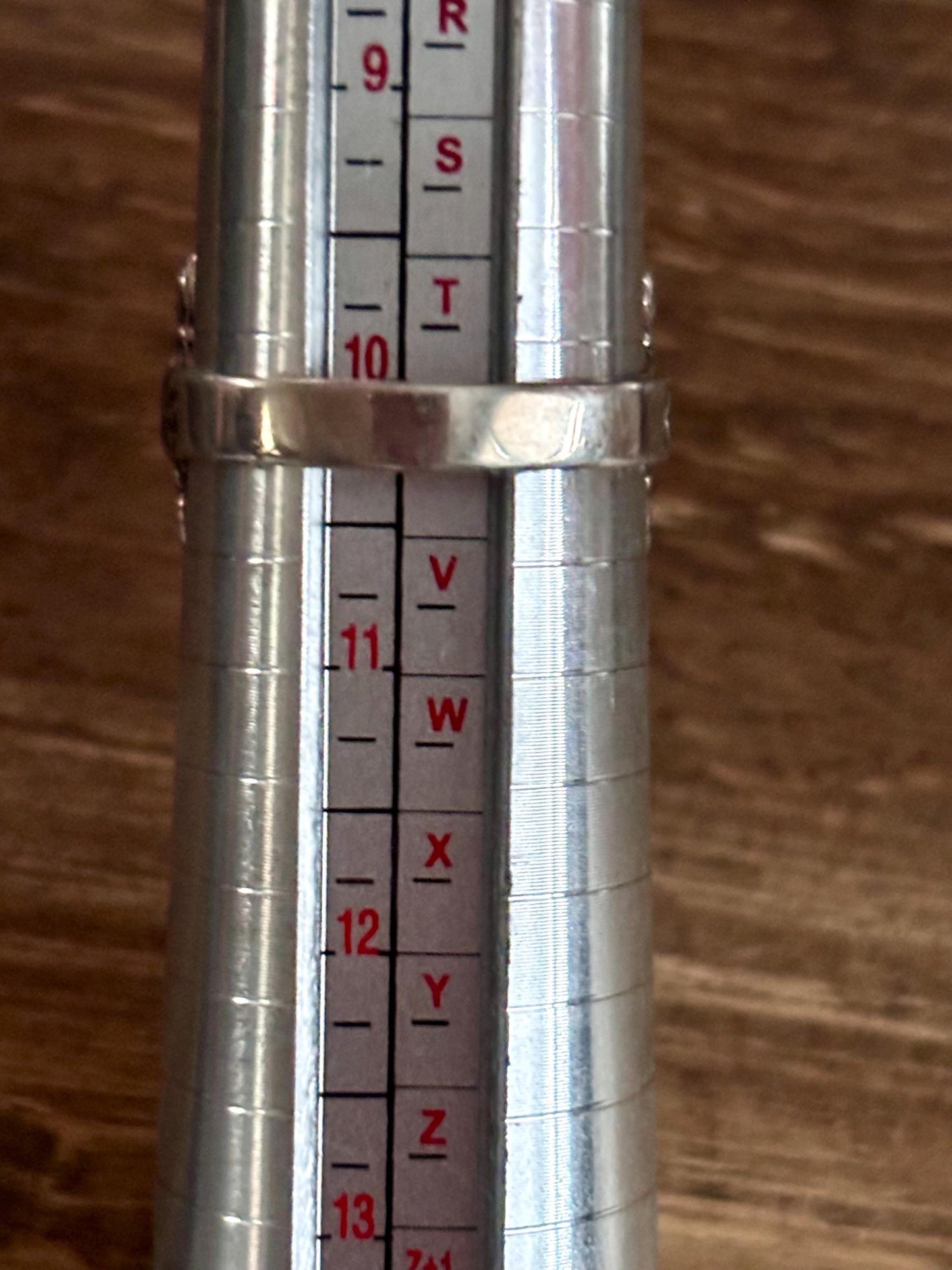 Sterling Silver Turquoise Ring. Modern Southwestern Style | Size 10 1/4