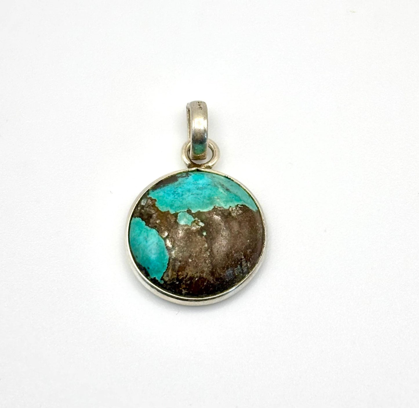 Sterling Silver Turquoise Pendant