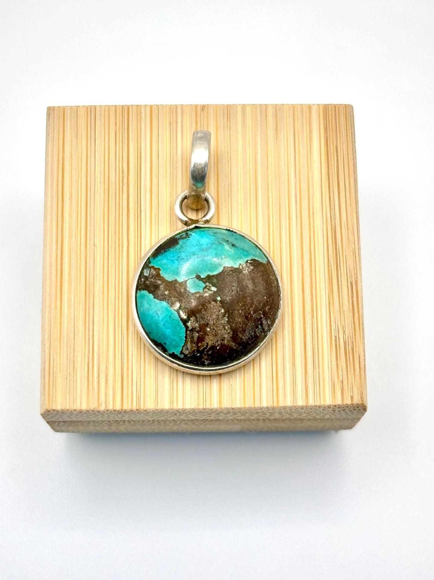 Sterling Silver Turquoise Pendant
