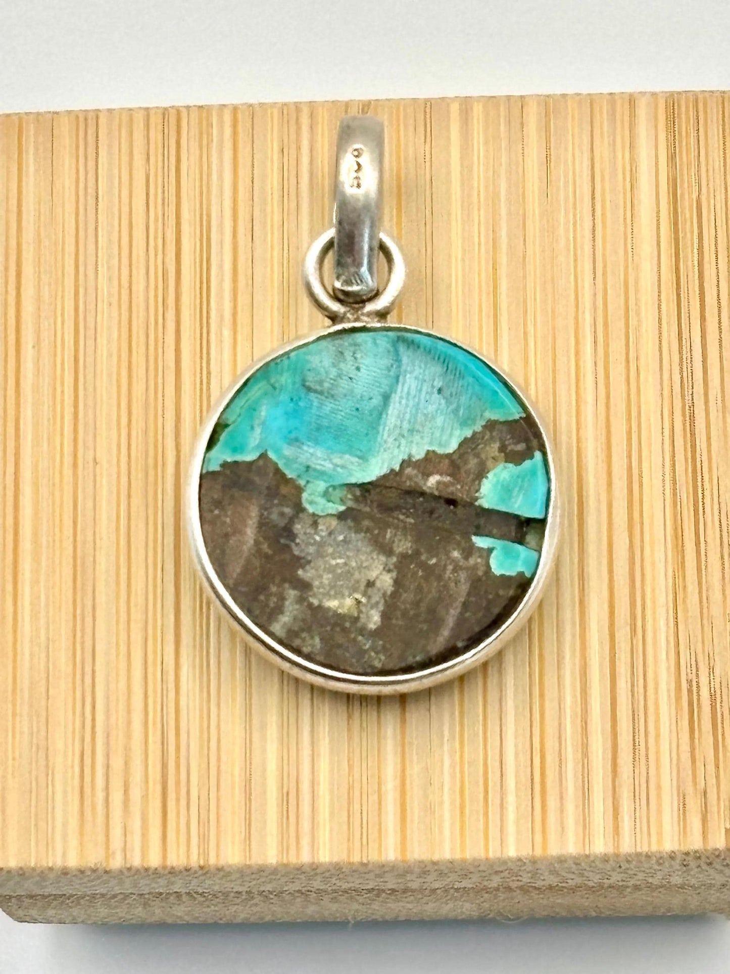 Sterling Silver Turquoise Pendant