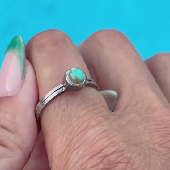 Vintage Barse Turquoise Ring – Size 8